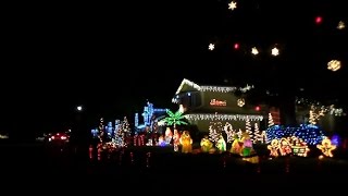 2014 Christmas Lights Around Southern California ft. Eagle Hills at Brea [60fps]