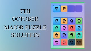 7 October Major puzzle durov Solved Today | Major Daily combo | 7 October Durov puzzle solutions