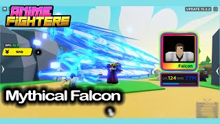 Mythical Falcon 🌈 in empty dimension - Anime Fighters | Roblox.