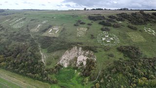 The Fovant Badges, Wiltshire #djimini3pro #wiltshire #england #uk #dji #droneflying