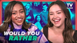 Cruel Summer Stars Play Who Would You Rather | Sadie Stanley, Lexi Underwood