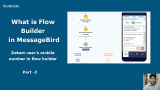 Automate with Flow Builder  | Detect user's mobile number | Chatbot | MessageBird | Part-2