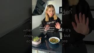 Sorry not sorry #shorts #ingarden #microgreens #healthyrecipes #funnyvideos