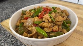 Black Pepper Chicken Recipe || Chicken and Black Pepper sauce