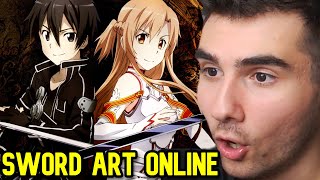 Sword Art Online (SAO) All Openings 1-13 REACTION ｢ソードアート・オンライン 海外の反応｣ | Anime OP Reaction