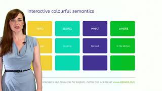 EdPlace's interactive colourful semantics