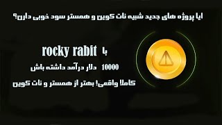 پروژه های Tap to Earn مثل نات کوین و همستر امروزه زیاد شدن براشون وقت بذاریم یا نه؟🤔