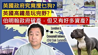 英國政府有大攪作，英國高鐵是玩完野? 英國可以養乜狗? 伯明翰政府破產，但又有好多資產? (粵語廣東話中文字幕)