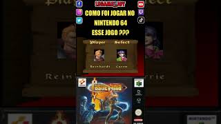 NINTENDO 64 #03  - Como foi a experiência de jogar esse game.