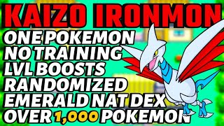 🔥CAN A LOW BST MON WIN KAIZO IRONMON NATIONAL DEX???🔥 POKEMON EMERALD KAIZO IRONMON🔥