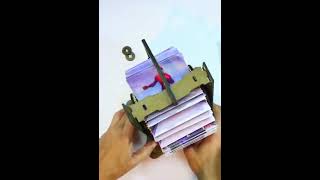 Spiderman Flipbook Machine #short