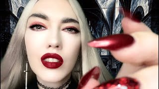 АСМР🧛‍♀️ВАМПИРША ПОИГРАЕТ С ТОБОЙ🧛‍♀️🎃ASMR🎃 The vampire will play with you🎃 #асмр #асмрвидео