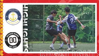 Sengkang District VS Diverse Dudes | SGFSA New Years Invitationals 2024 | Full Match