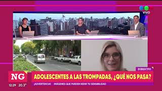 A las piñas por Pellegrini - Telefe Rosario