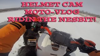 Ridin Nesbit Forest on the XXC! Moto-Vlog