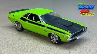 Monogram 1970 Dodge Challenger 340 TA Build