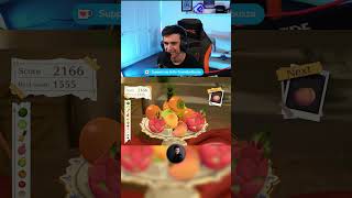 Streamer gets MELONS - 3D Suika Game #shorts