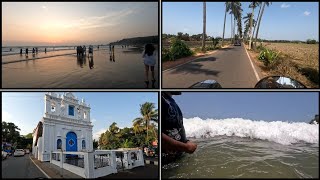 GOA MOST FAMOUS BEACHES || RUSSIAN, ANJUNA,BAGA BEACHES AND DEAR ZINDAGI SHOOTING ROAD || RJ VLOGS