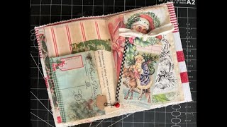 Fun Postcard Flip & Tuck -  Christmas Journal Episode 4