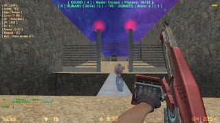 Counter Strike 1.6 - Zombie Escape Mod - Map:jurassicpark_v2 Escape.LaLEAGANE.RO