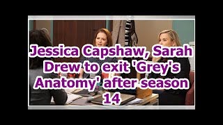 Jessica Capshaw, Sarah Drew to exit 'Grey's Anatomy' after season 14