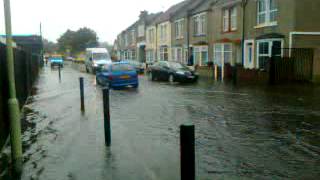 Flooding in Herne Bay