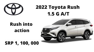 2022 Toyota Rush 1.5 G AT