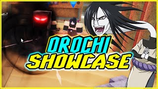 (CODE) Orochimaru(Snek) Showcase In Tower Defense: Shinobi