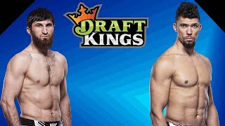 UFC Vegas 84 Betting Card Predictions and DraftKings Picks