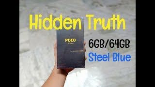 POCO F1 Steel blue 6/64.....Hidden Truth