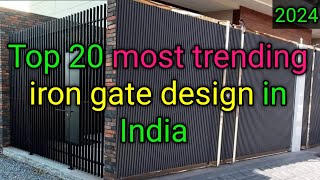 Explore 20 Stylish Iron Gate Designs in India!#gatedesign