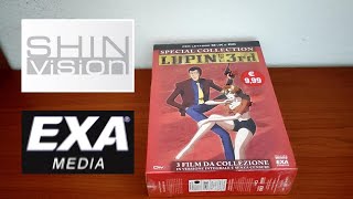 LUPIN TERZO Special Collection DIVX SHIN VISION UNBOXING