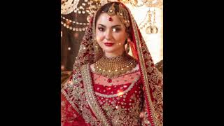 Pakistani Actresses Bridal Look 💗🥰👰 Ayeza,Yumna,Aiman,Minal,Sajal,Hania,Maya,Ayesha,Naimal 💝✨#short