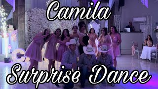 CAMILA QUINCEANERA FUNDANCE | MOM COMES IN FOR THE END!! (Bachata, reggaeton, girls dance, huapango)