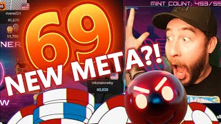 Is 69 the new poker meta?!