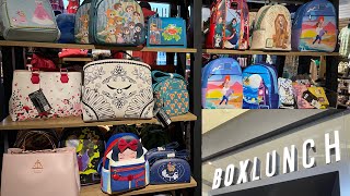 New! Disney Loungefly Mini Backpacks/Disney Bags inside Boxlunch