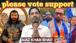 I support Ajaz khan Bhai?? 😂 Maharashtra Assembly election | ANEESANSARIAA