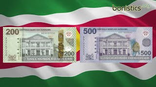 Suriname 200 & 500 dollars 2024