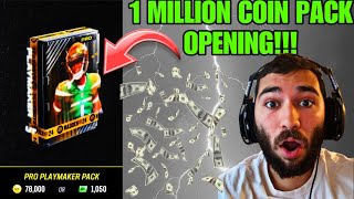 1 MILLION COIN PRO PLAYMAKER PACK OPENING!!! BEST PACKS IN THE GAME?? MADDEN 24 ULTIMATE TEAM