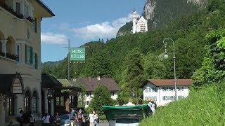 Germany Allgäu region - Schwangau the village of the king castles