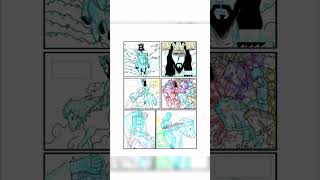 Timelapse of my 'Second coming' manga practice page… #shorts #manga #jesus