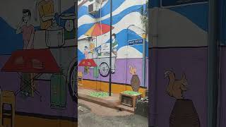 Murals By Street Artists Beautify Kuala Lumpur. #shorts