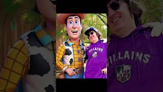 Woody and Me! #pixar #disneyland #shorts