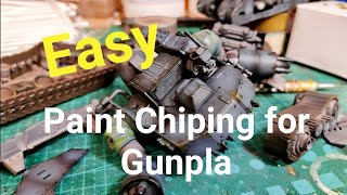 Gundam Paint Chiping made Simple