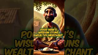 The poor man and the wealthy merchant. #morallesson #lifelessons