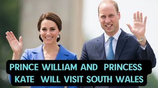 Prince William and  Princess  Kate  will visit South Wales