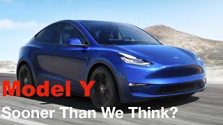 Delivery Sooner Than We Think! The Tesla Model Y is on its way to employees.