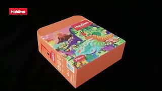 2022 New Toys Dinosaur Valley 105pcs Jigsaw Puzzle Unboxing & Testing