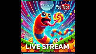 Best snake game wormate io gameplay live streaming stream large #23 #shortsfeed #shorts Ggaming