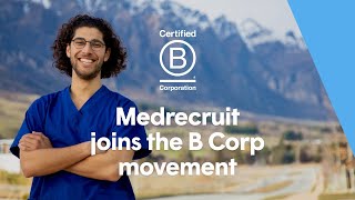 Medrecruit joins the B Corp movement